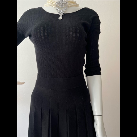 SEZANE Pleated Flavie Dress - Picture 9 of 14